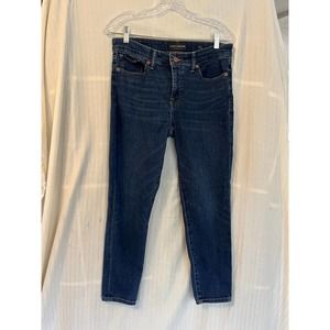 Women's Skinny Jeans in Dark Blue